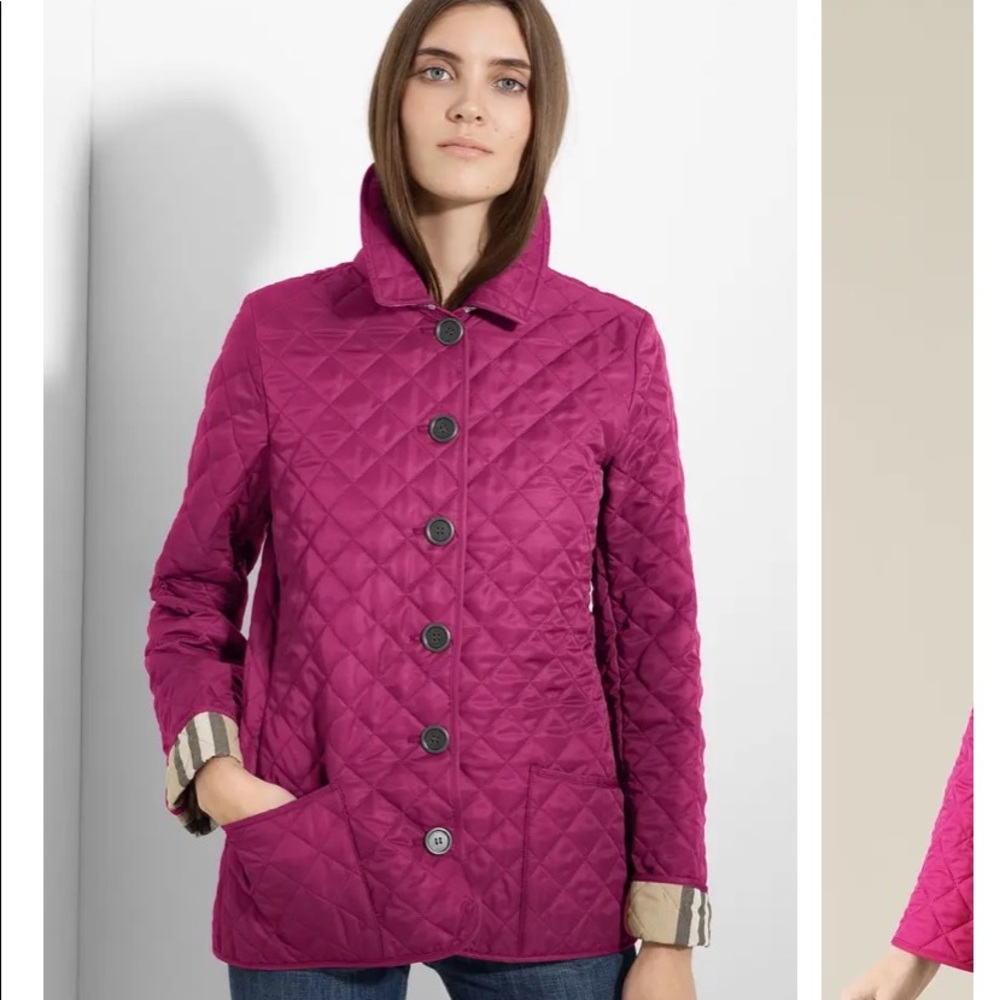 PINK BURBERRY COAT, great condition! sold out